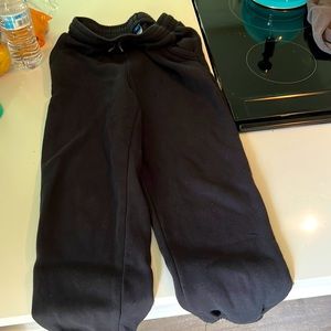 Black Old Navy Kids Sweatpants, Size 10/12
